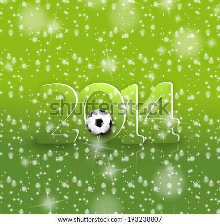 Creative 2014 Soccer Design