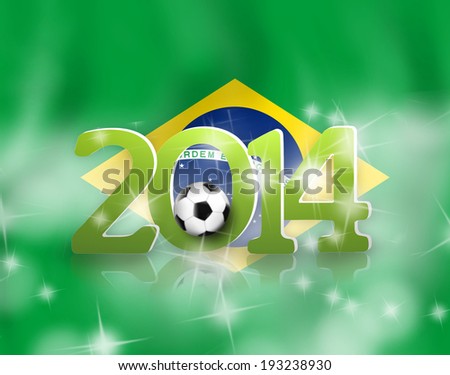 Creative 2014 Brazil Soccer Design