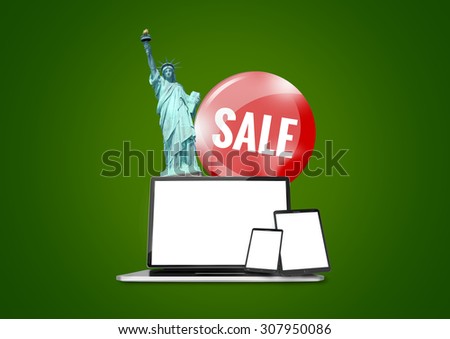 Statue of Liberty Computer Sale