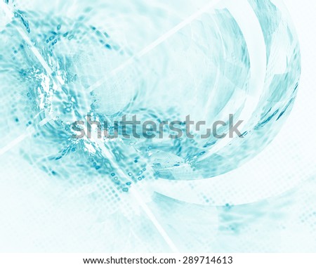 light abstract background in high tech style