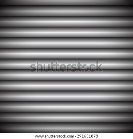 gray strips with a shadow on a gray background