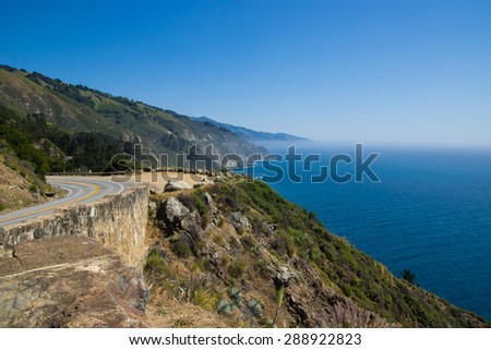 The Pacific Coast Highway is a spectacular coastal drive between Los Angeles and San Francisco