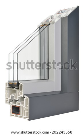 Aluminum/Plastic window profile