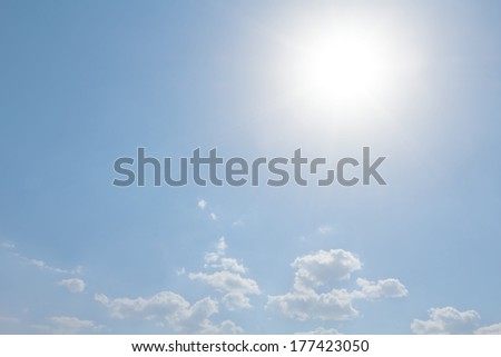 sparkle sun background