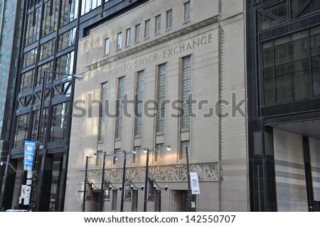 Toronto Stock exchange building