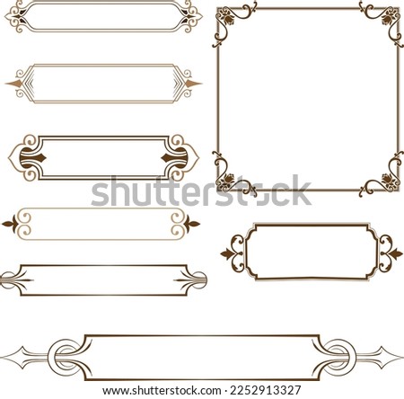 Prada Frame With Ornamental Leaf 