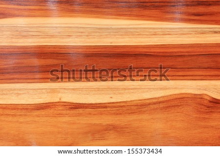 Protective lacquer coating wood surfaces, Paint tin on waxed floor, wooden background - square format