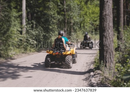 Similar – Image, Stock Photo Rental bikes during the winter break