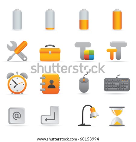 Computer Icons | Yellow01  Professional set for your website, application, or presentation