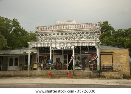 Old general store and U.S. Post Office.