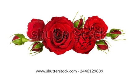 Similar – Image, Stock Photo Bouquet of red roses