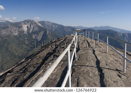 Similar – Image, Stock Photo moro rock sequoia national park