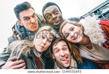 Similar – Image, Stock Photo Best friends in London