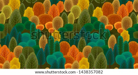 Similar – Image, Stock Photo Various plants in forest