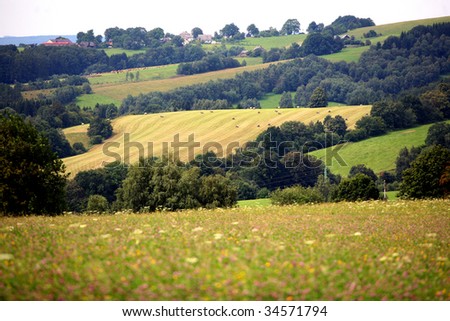 Country Landscape Stock Photo 34571794 : Shutterstock