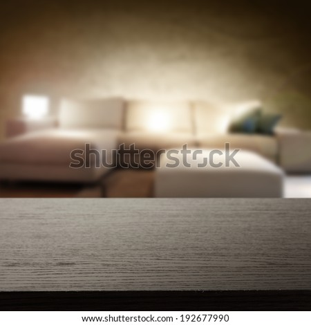 dark sofa and dark desk