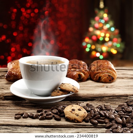 cakes coffee beans cookies and coffee