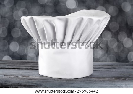 lights and white cook hat