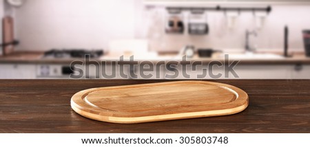 design of kitchen interior and kitchen desk space