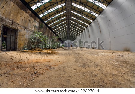 Similar – Foto Bild Alte Hangars Lagerhalle