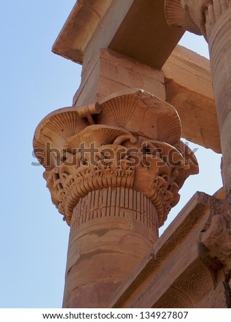 Luxor Temple - Egypt Temple column