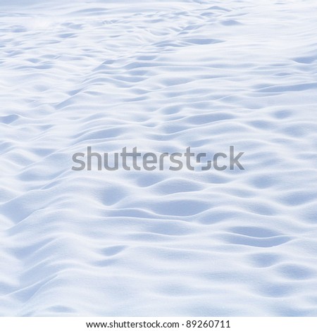 Beautiful abstract snow background in mountains