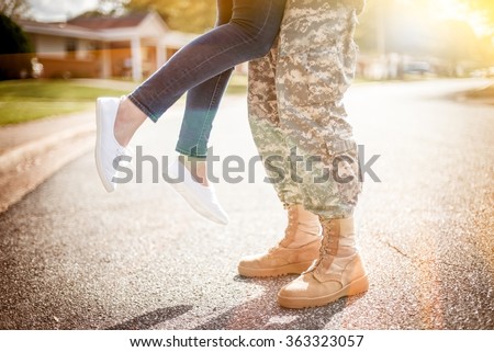 Similar – Image, Stock Photo Kiss! kiss Welcome