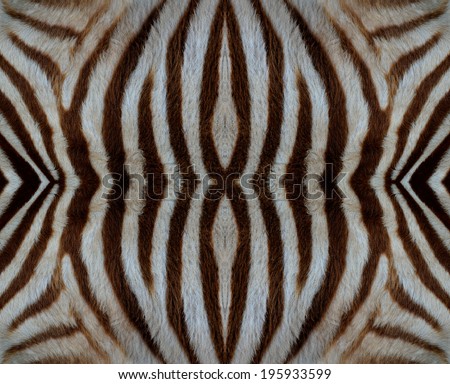 Seamless background pattern made of zebra fur texture