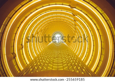Inside the Time Tunnel