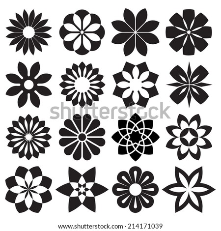 Rosette Geometric Shape clip art Free Vector / 4Vector