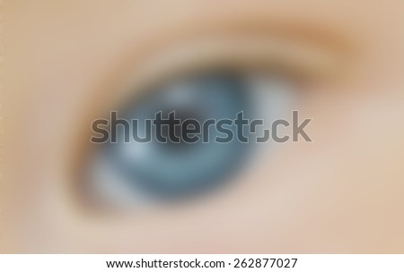 Blurred background of a close up a baby\'s eye. Designed to work with text overlays including the text colour white. Artistic intent with filters and de-saturation.