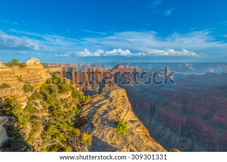 Bright Angel Point, North Rim of The Grand Canyon