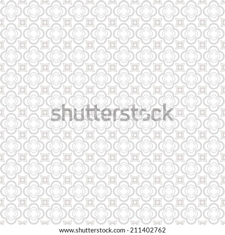 The geometric pattern. Seamless background. White and gray texture.