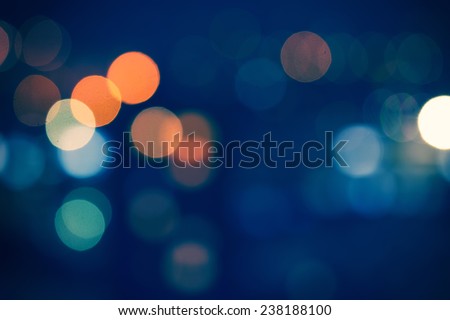 Similar – Image, Stock Photo Urban bokeh in blue and white