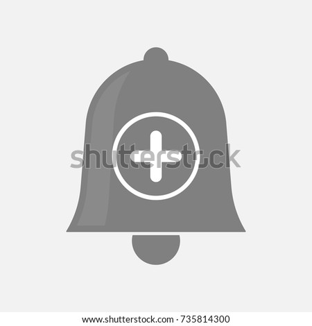 Illustration of an isolated bell with a sum sign