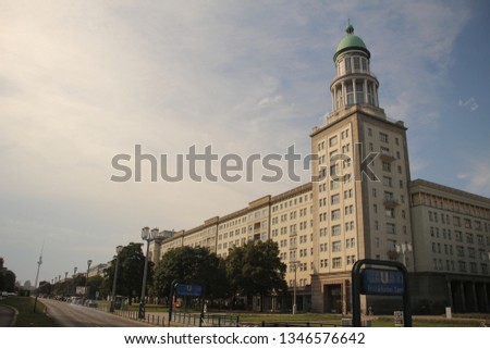 Similar – Image, Stock Photo Frankfurt Avenue Berlin