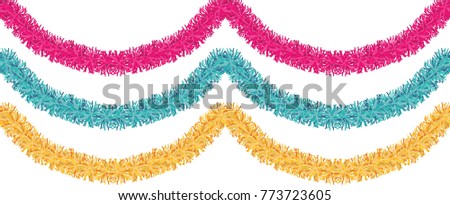 Similar – Image, Stock Photo tinsel Decoration