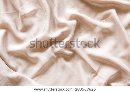 brown cloth with wrinkles