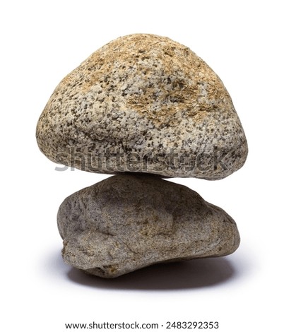 Similar – Image, Stock Photo Stones stacked on the beach, harmonious and balanced