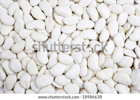 A texture of many Butter Beans
