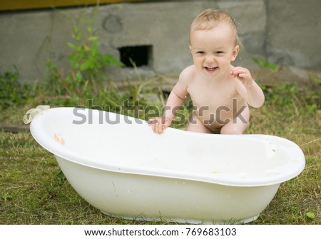 Naked young blond boy photo 429