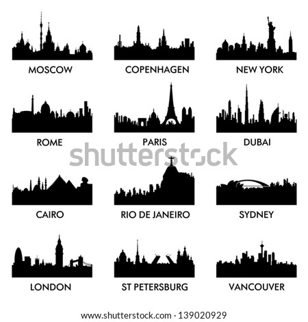 Similar – Image, Stock Photo New York or Moscow?