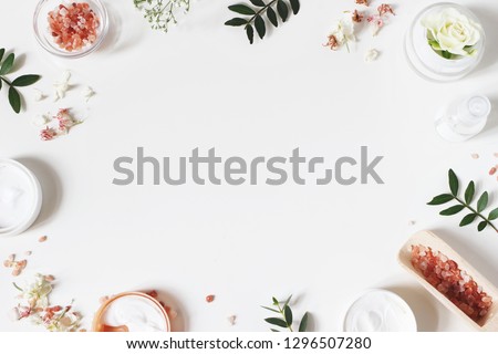 Image, Stock Photo Flat lay of ingredients for preparing delicious French Toast  (or wentelteefjes in Dutch) on white grey background, food knolling