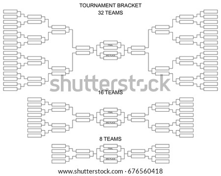 empty tournament bracket