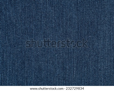 Jeans fabric plain surface background, denim textile texture