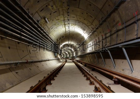 underground metro line