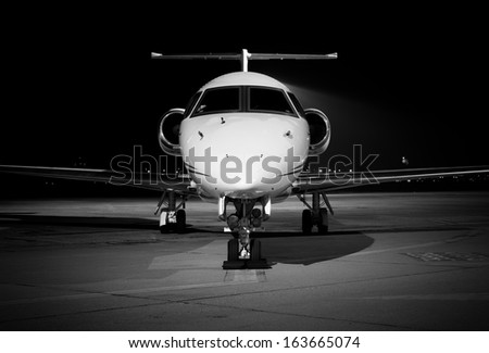 a airplane front detail black and white