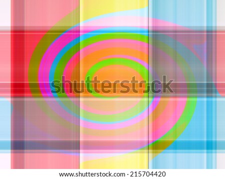 Colorful gradient twirling strips abstract background