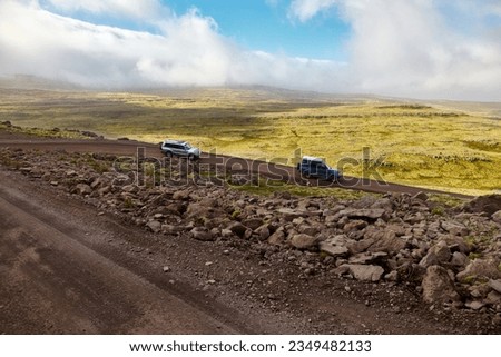 Similar – Foto Bild Straße ins 2021 Island