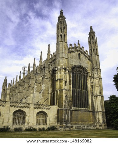 Kings college chapel Cambridge, UK